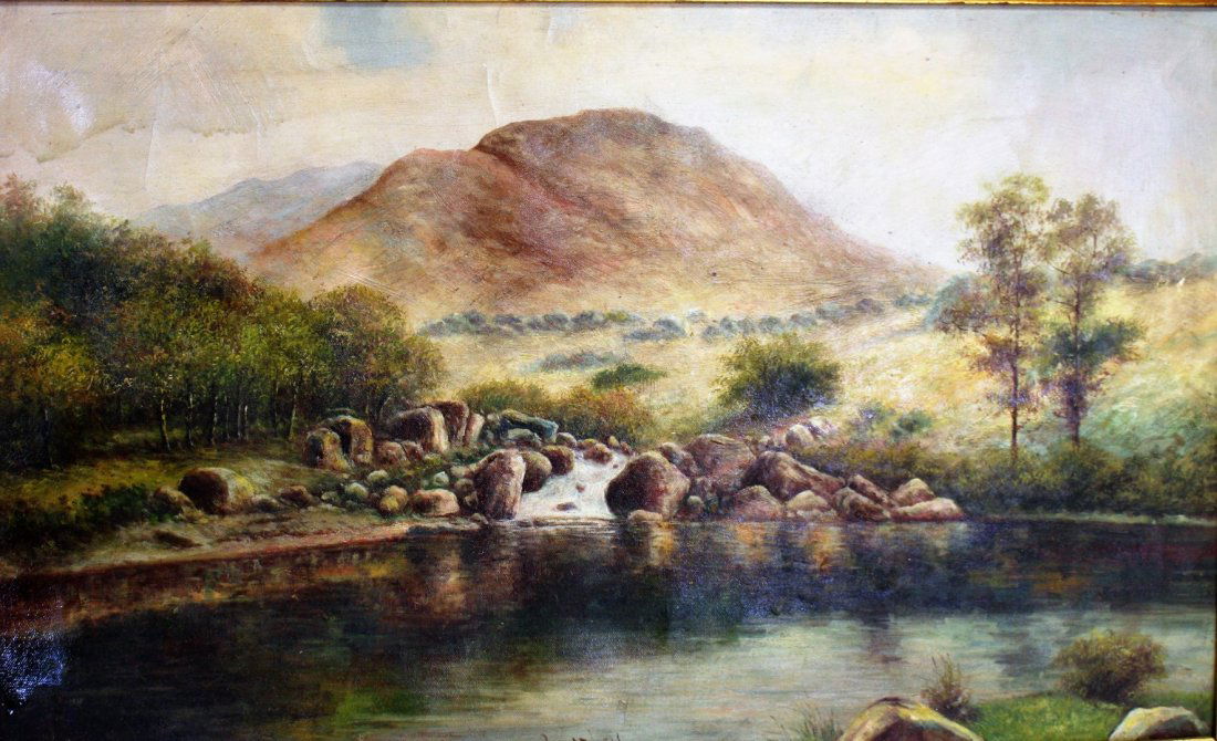 William H. Mander; 19thC. English Oil Painting Signed (1 of 5)