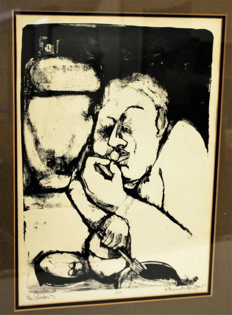 Alexandra Hewgan; 20thC. Lithograph Signed (1 of 5)