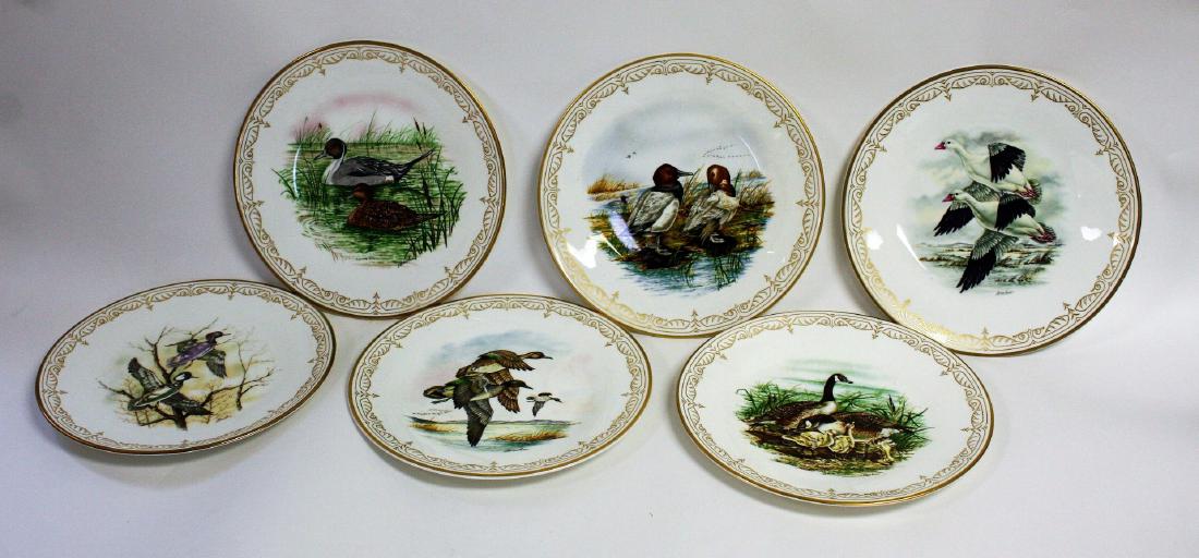 Six(6) Boehm Porcelain Bird Plates (1 of 7)