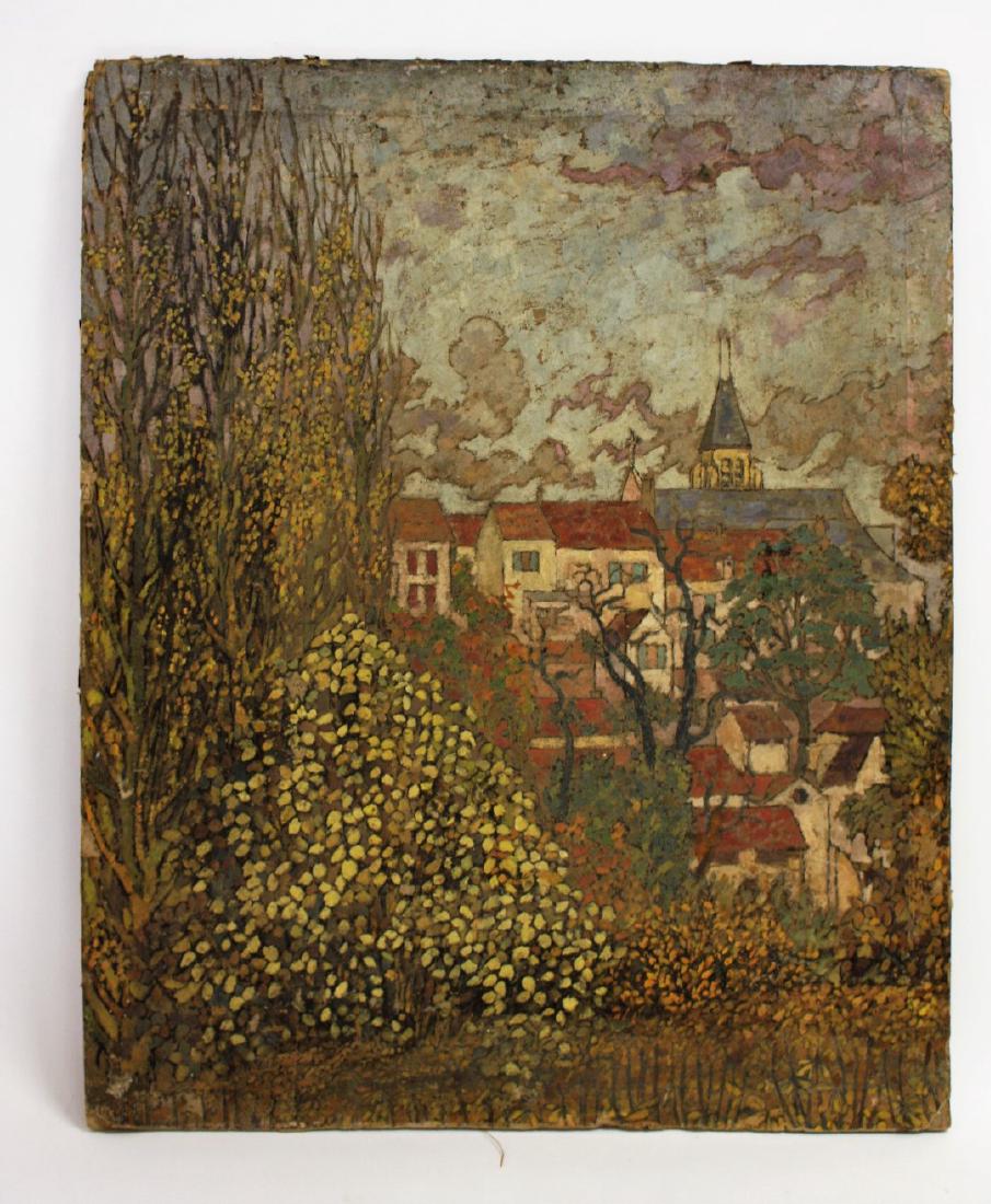 Double-sided Oil Landscape Painting (1 of 3)