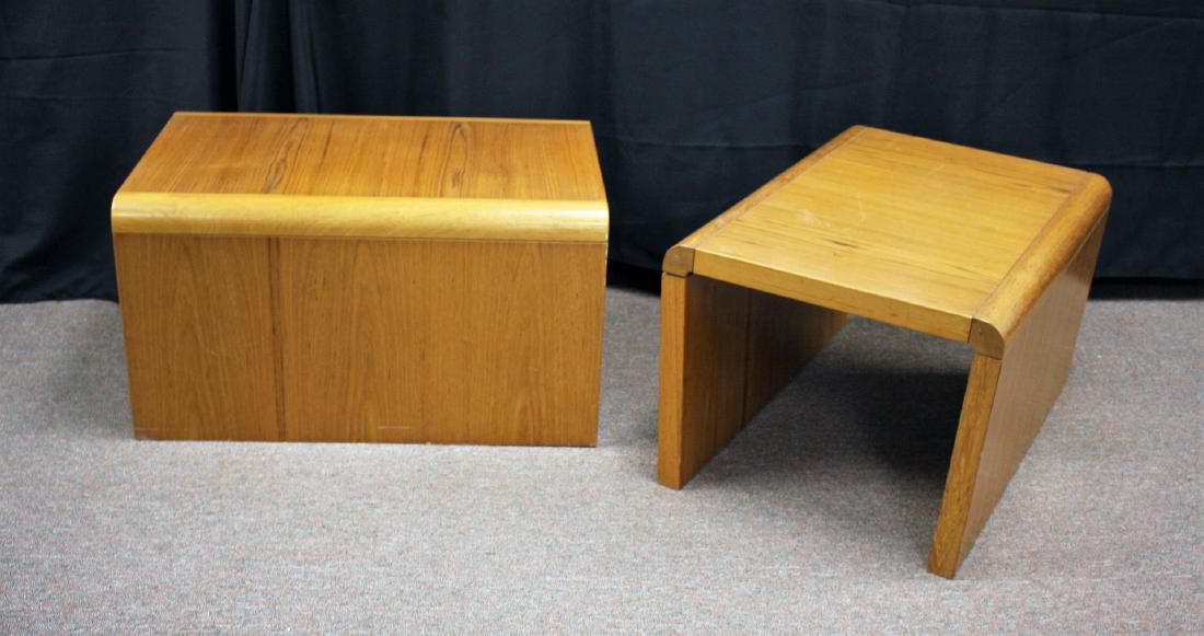 Pair of Danish Modern Walnut End Tables (1 of 5)