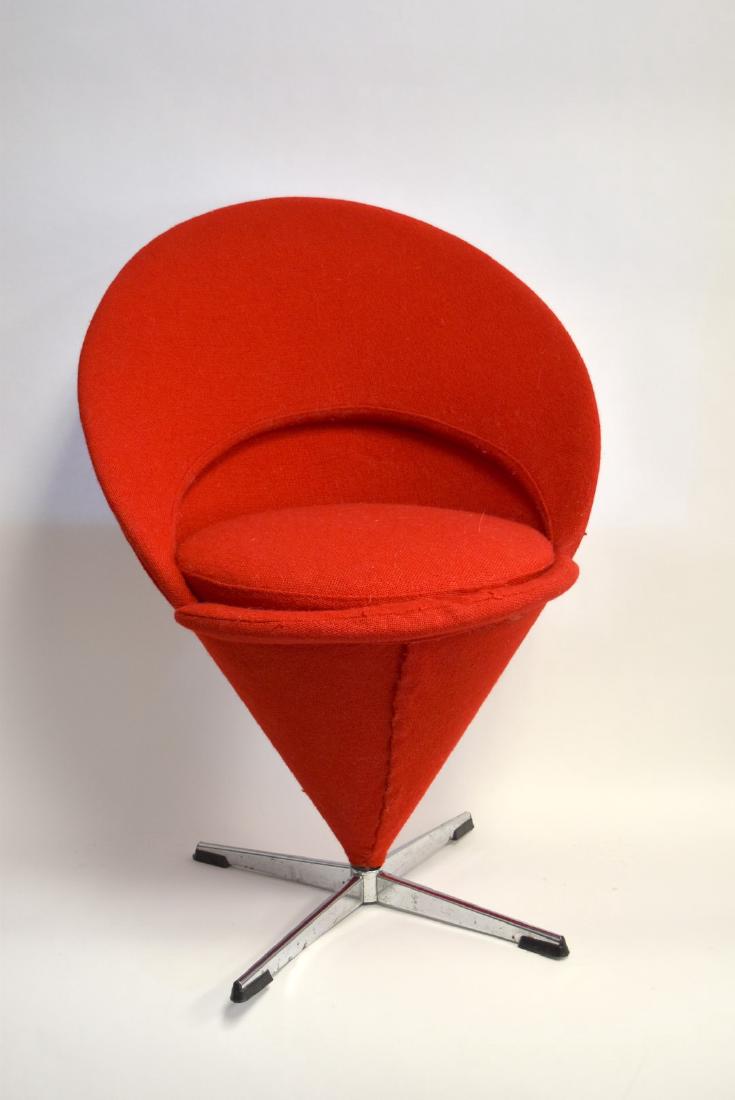 Verner Panton Mid Century Cone Chair (1 of 8)