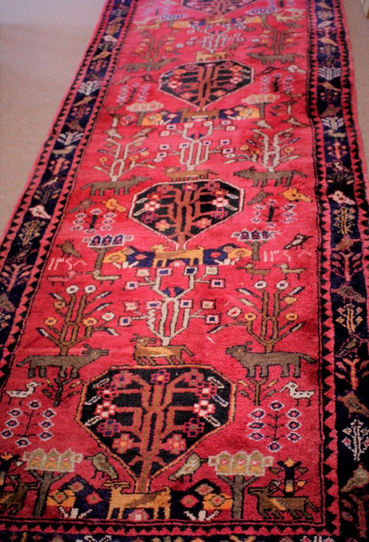 Handmade Persian Runner 3.6 x 9.7 (1 of 6)