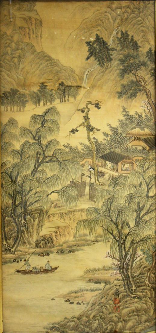 Early Japanese Painting on Rice Paper (1 of 8)