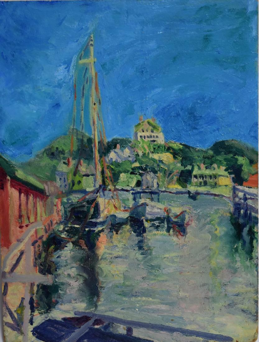 Harriete M. Landon; 20thC. Oil Painting Signed (1 of 4)