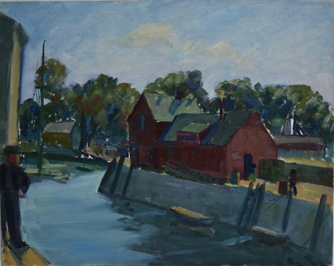 Harriete M. Landon; 20thC. Oil Painting Signed (1 of 4)