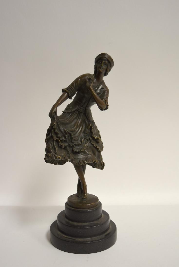 C.J.R. Colinet(after); Bronze Grouping Signed (1 of 6)