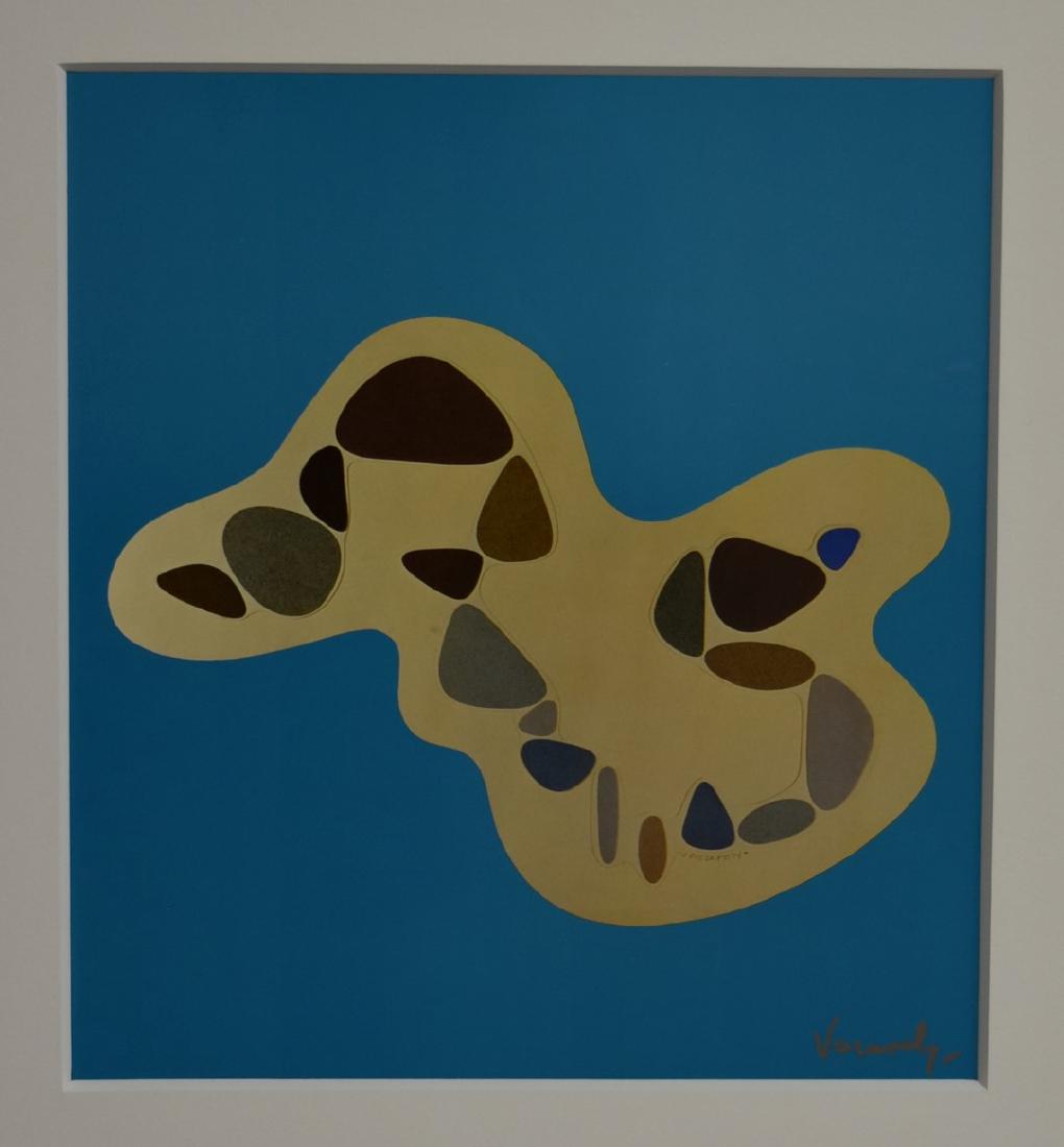 Victor Vasarely; 20thC. Color Print Signed (1 of 5)