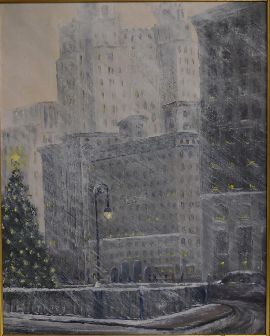 Kara McLaughlin; 20thC. Oil Painting Signed (1 of 4)