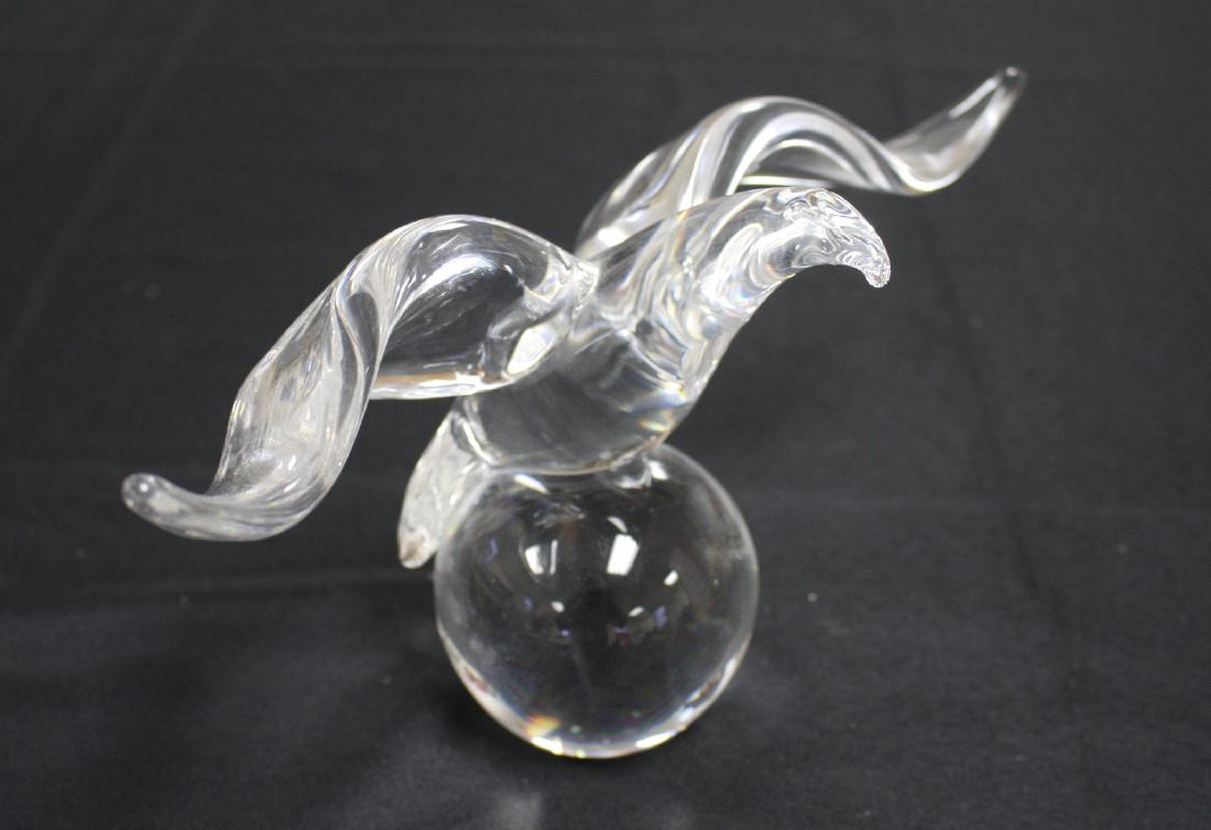 Steuben Art Glass Eagle Signed (1 of 6)