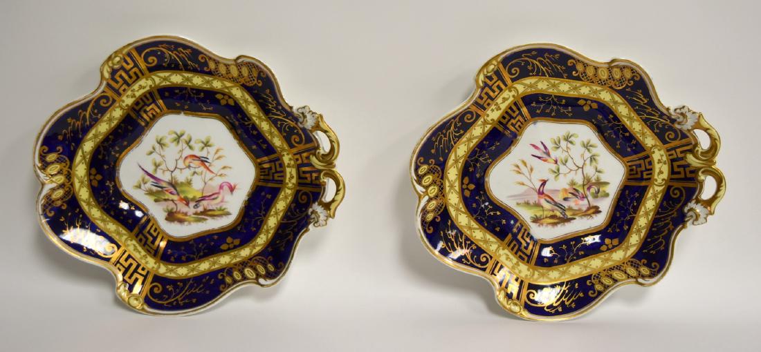 Two(2) Sevres Hand Painted Porcelain Serving Plates (1 of 8)