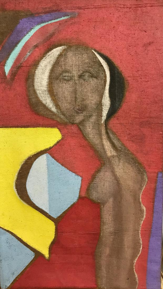 Francoise Gilot; 20thC. French Oil Painting Signed (1 of 5)