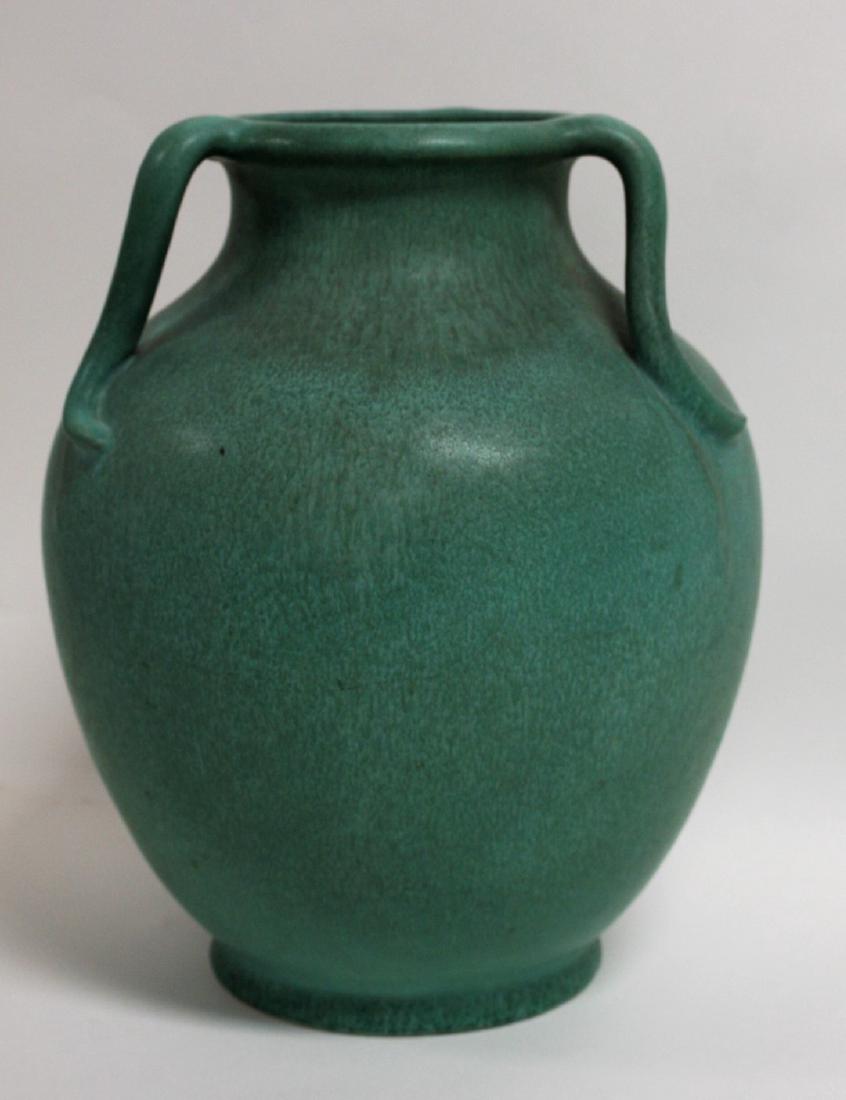 Rare Weller Three(3) Handled Pottery Vase (1 of 4)