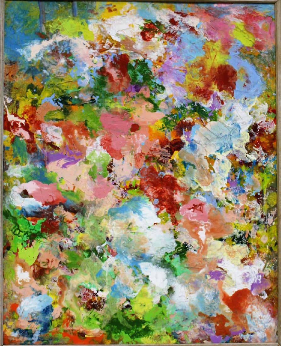 Alice White; 20thC. Modernist Oil Painting Signed (1 of 5)