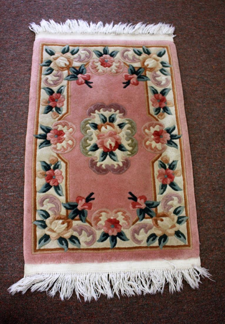 Chinese Sculptured Scatter Rug 2 x 3 (1 of 5)