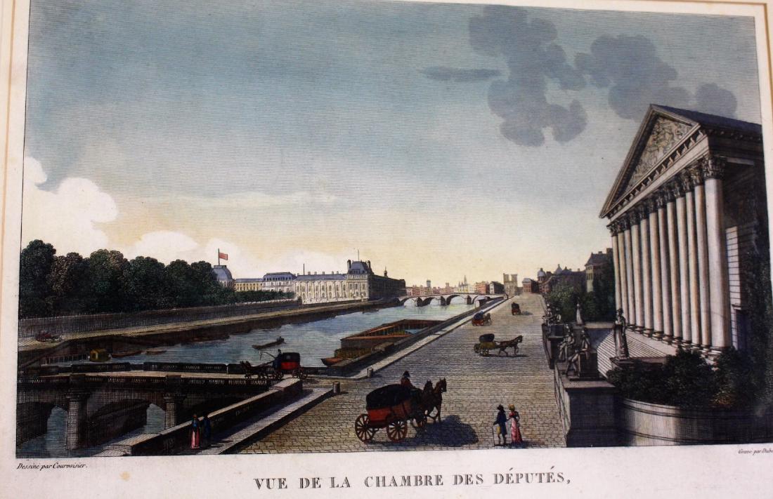 Framed French Engraving (1 of 6)