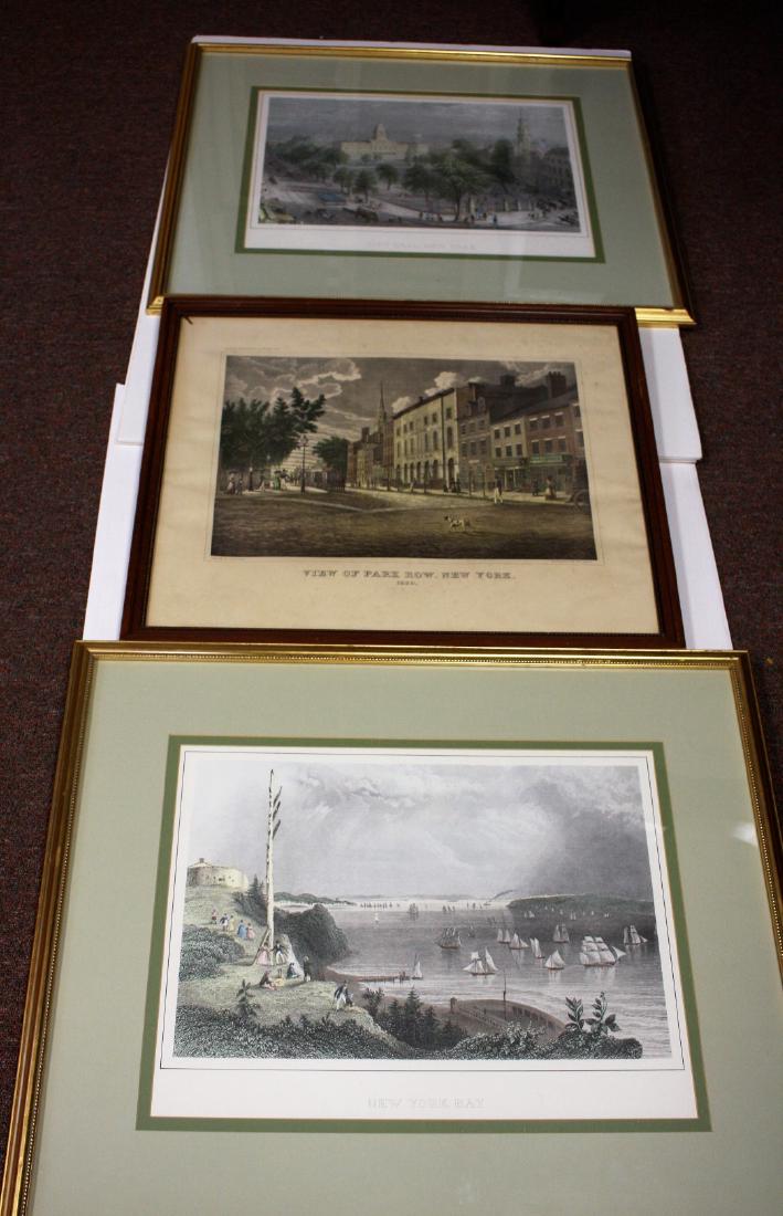 Three(3) Framed New York Prints (1 of 5)