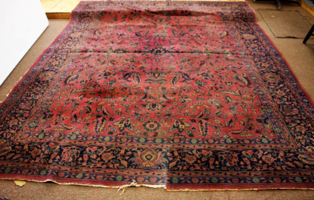 Semi Antique Persian Sarouk Room Size Carpet (1 of 7)