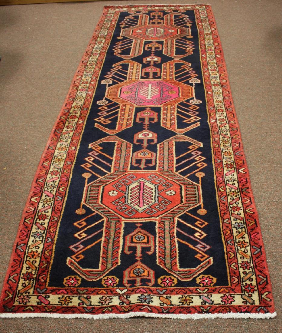 Handmade Persian Runner 3.7 x 10.8 (1 of 5)