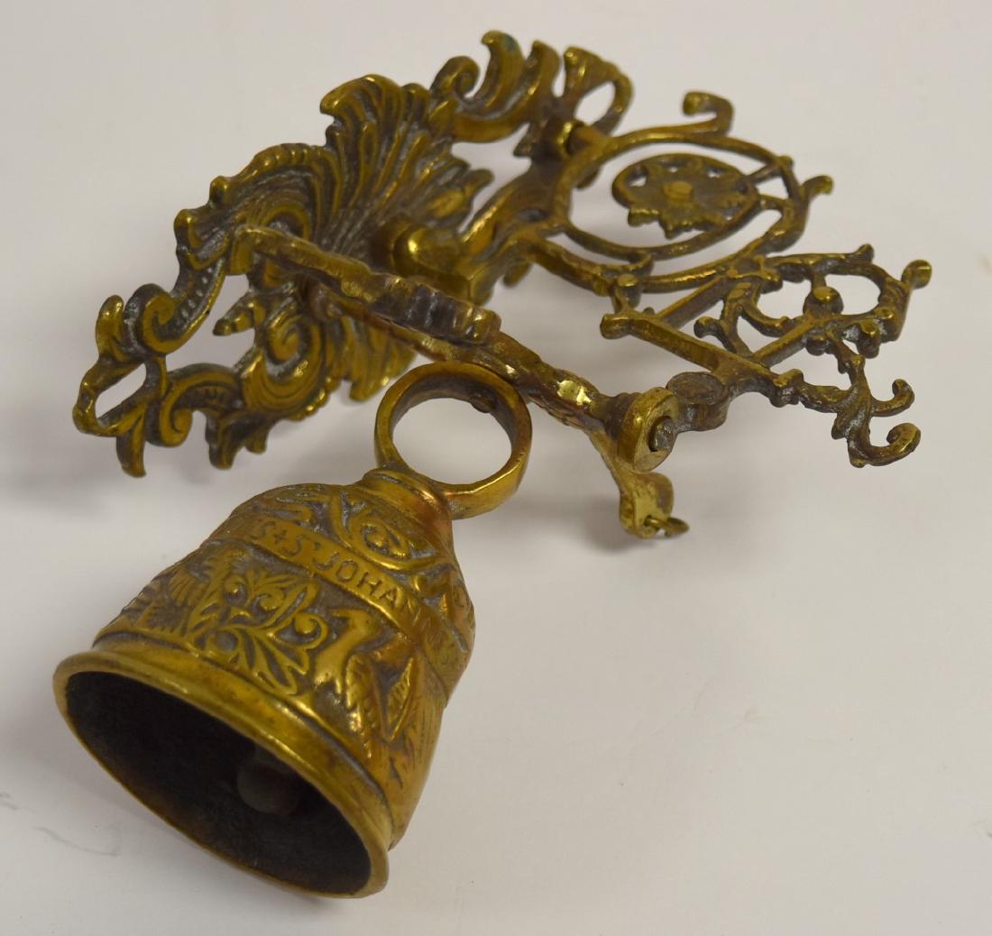 Fancy Hanging Brass Bell (1 of 4)