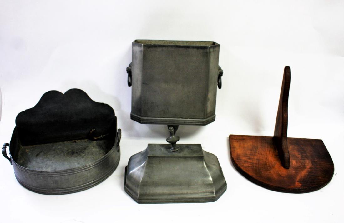 18thC. Continental Pewter Lavabo (1 of 8)