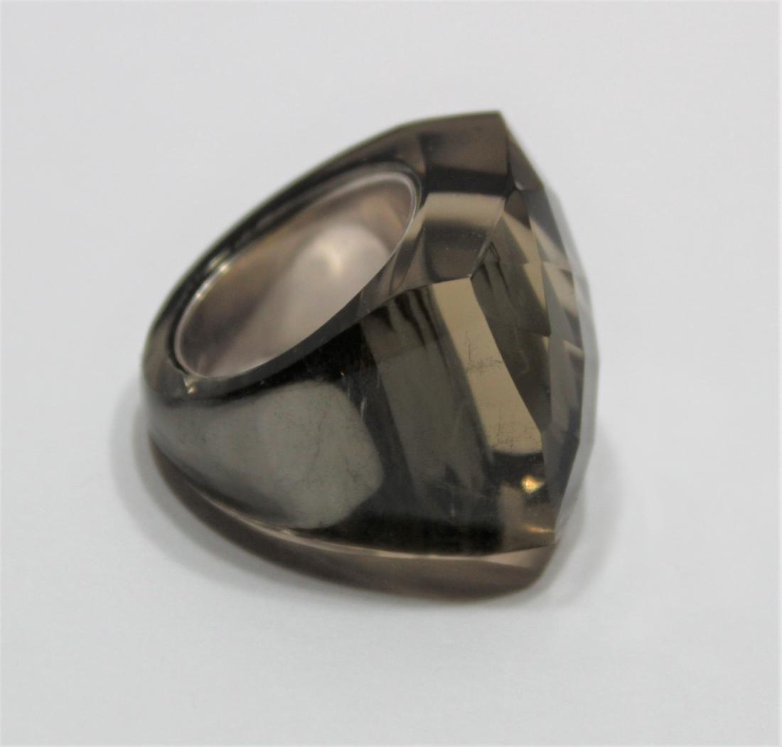 Deb Guyot Sterling and Quartz Ring (1 of 4)