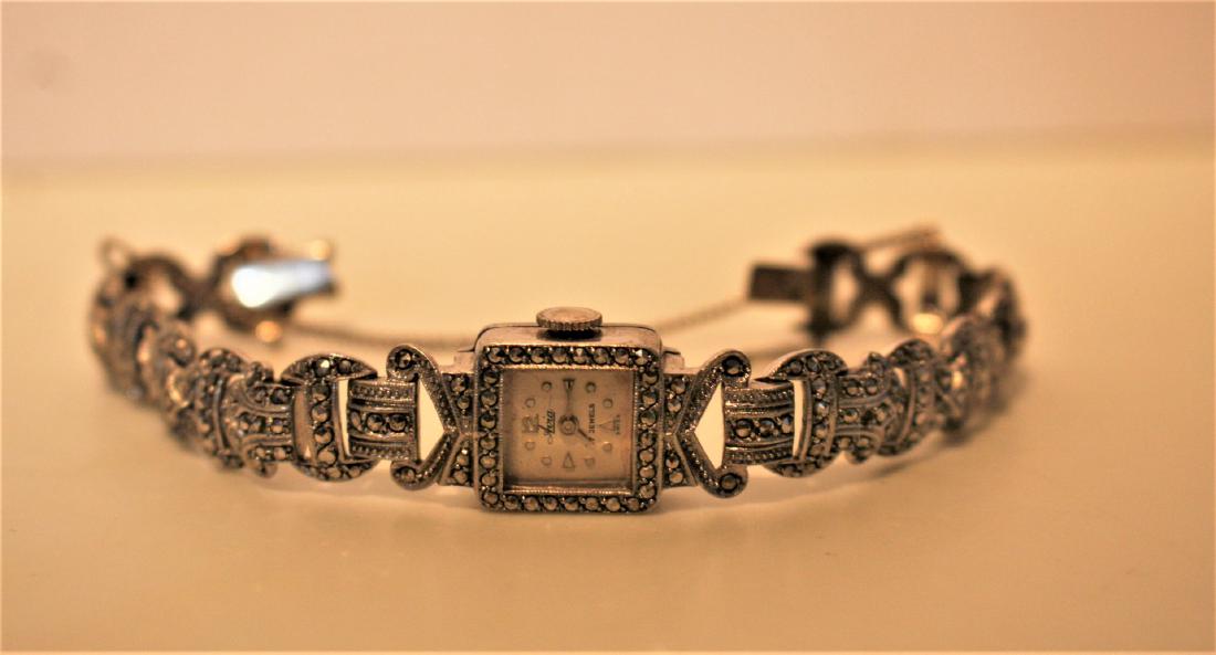 Avia 17 Jewel .800 Silver Ladies Watch (1 of 9)