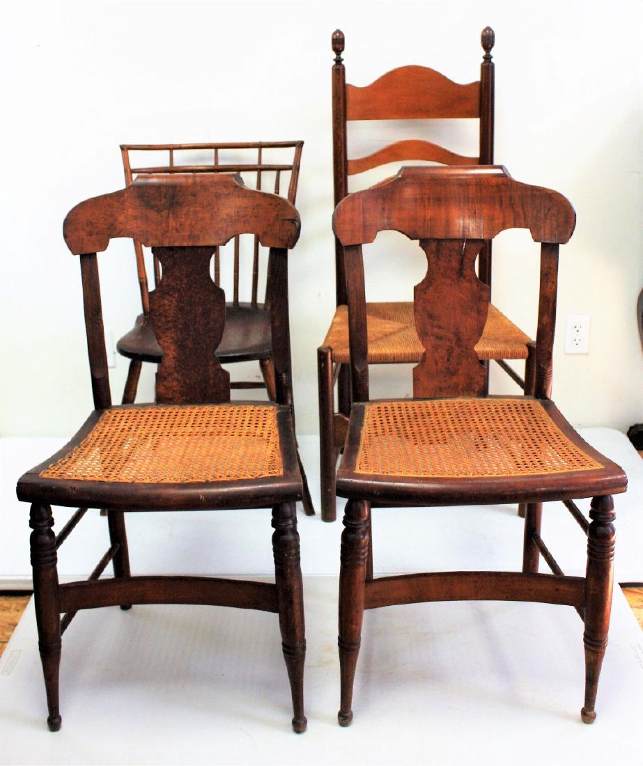 Four(4) Early American Chairs (1 of 5)