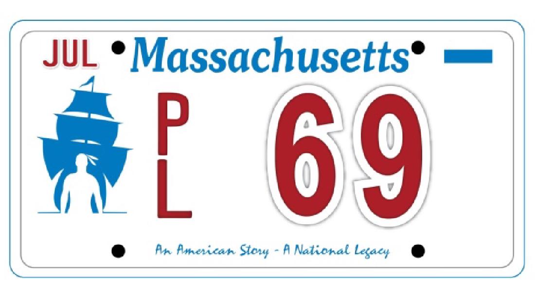PL69 - Massachusetts License Plate (1 of 1)