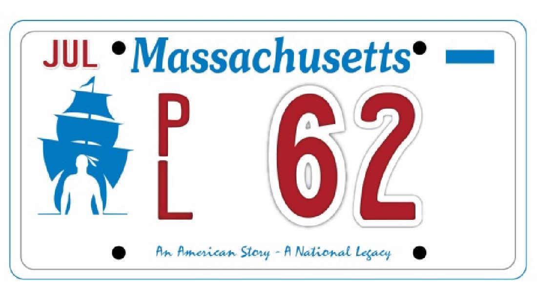 PL62 - Massachusetts License Plate (1 of 1)