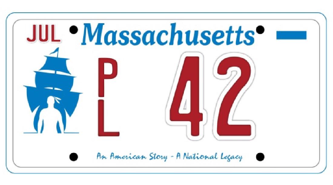 PL42 - Massachusetts License Plate (1 of 1)