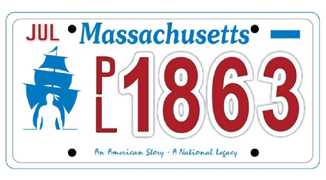 PL1863 - Massachusetts License Plate (1 of 1)