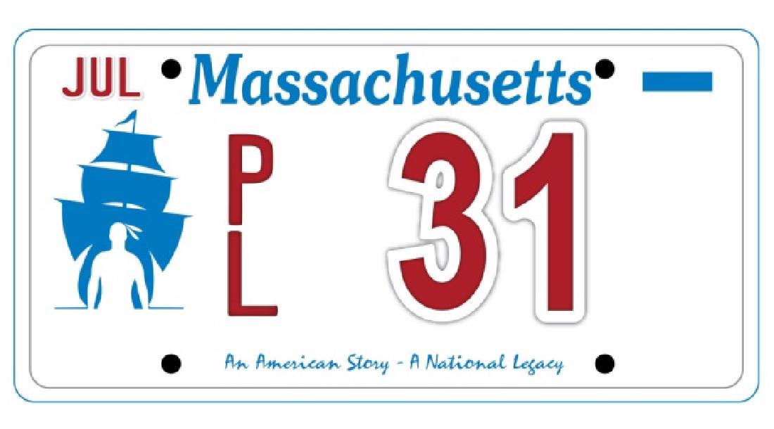 PL31 - Massachusetts License Plate (1 of 1)