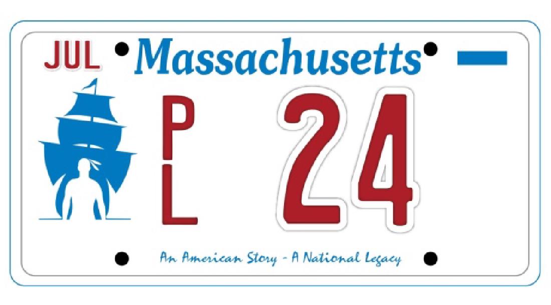 PL24 - Massachusetts License Plate (1 of 1)