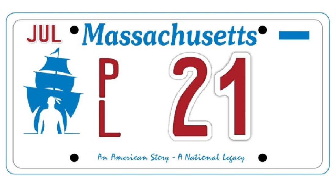 PL21 - Massachusetts License Plate (1 of 1)