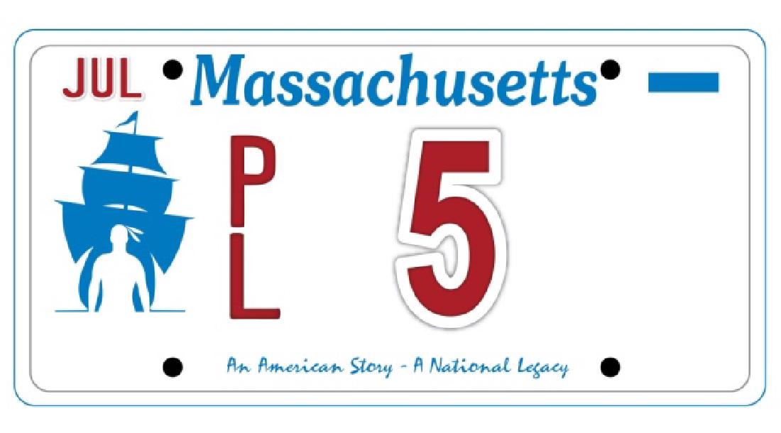 PL5 - Massachusetts License Plate (1 of 1)