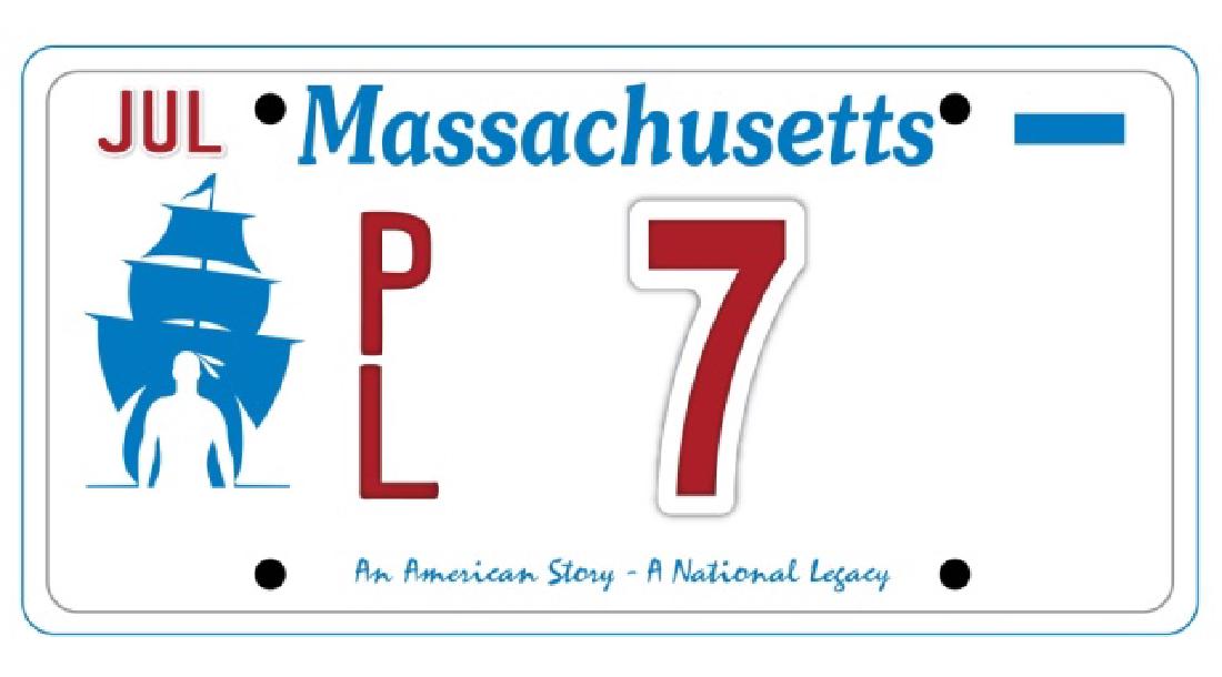 PL7 - Massachusetts License Plate (1 of 1)
