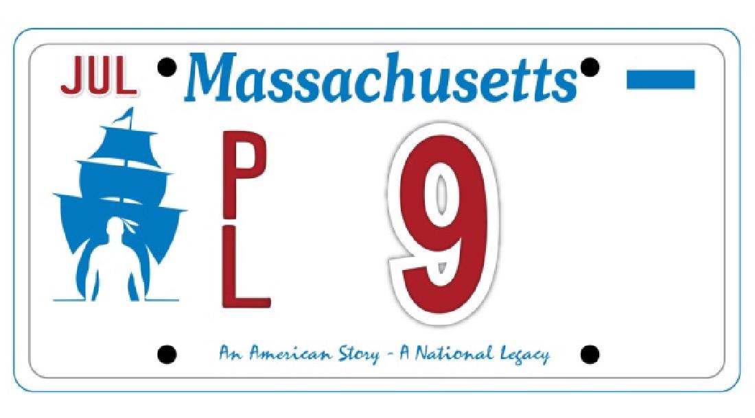 PL9 - Massachusetts License Plate (1 of 1)