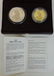1987 Belgium Ecu Gold and Silver Proof Set, (2pc) - 4