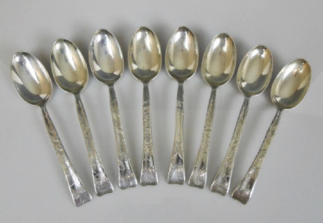 Set of Sterling Silver Spoons, TIFFANY & Co, (8pc)