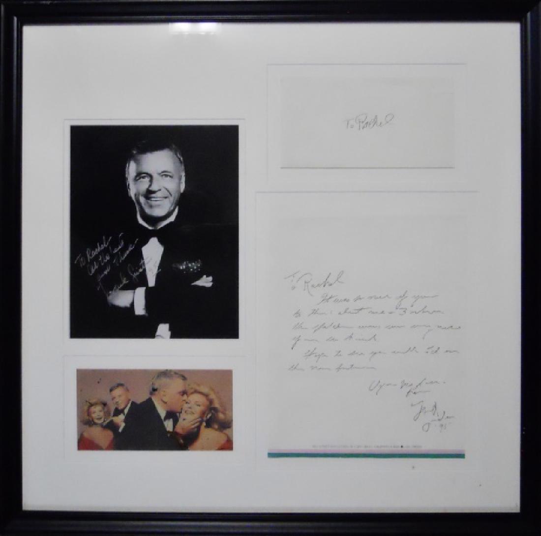 Frank Sinatra Memorabilia, Autographs, (5pc)
