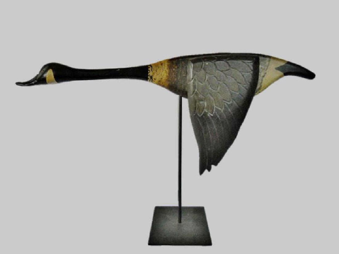 Hand Craved, Painted Canada Goose Weathervane
