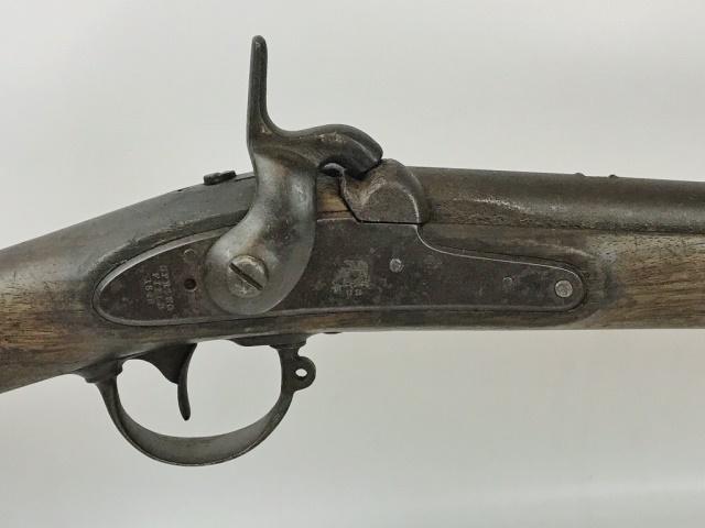 1848 Dated US Model 1842 Musket, Springfield: US model 1842 Springfield percussion musket in .69 caliber, lock signed "Springfield" with eagle. Walnut stock with steel hardware, strong action. Musket measures: 45.75" L