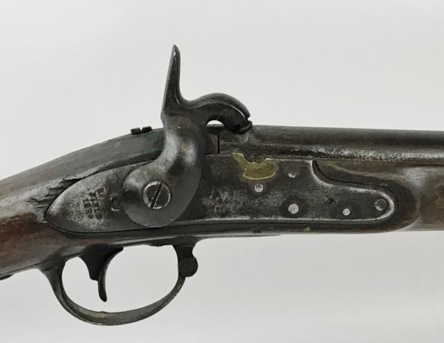 1829 Dated US Model 1816 Musket, Springfield: US model 1816 Springfield percussion musket in .69 caliber, lock signed "Springfield" with eagle, walnut stock cut down with steel hardware, strong action. Musket measures: 45.5" H