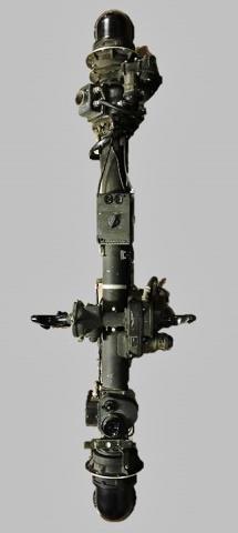 WW2 US Sighting Station Periscope, A26B Invader: WW2 US "Sighting Station" Periscope used on the Douglas A26B Invader. Data plate info: "U.S. Army Air Forces, Sighting Station, Type 2CSD1D3, Serial # 1404044, Order # W33-038-ac-1853, Spec. # G0-1739