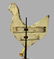 Antique Hand Carved an Painted Weathervane - 3
