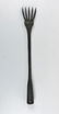 Antique Wrought Iron Fish and Eel Spears, (5pc) - 4