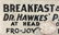 York Beach, ME Dr Hawkes Pharmacy Sign ca. 1940 - 2