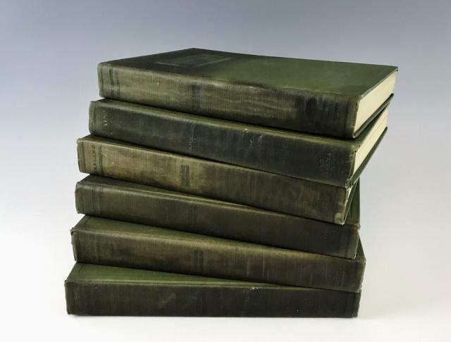 1920's Hardcover Books, Wallace Nutting, (6pc): Collection of six hardcover books by Wallace Nutting: (1) Pennsylvania Beautiful, (1) Maine Beautiful, (1) Massachusetts Beautiful, (1) New Hampshire Beautiful, (1) Connecticut Beautiful, (1) Ireland