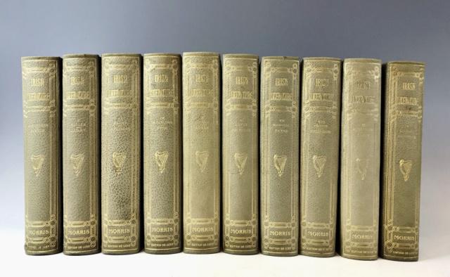 Irish Literature Deluxe Edition 1904 (10pc): Irish Literature Deluxe Edition 1904, ten volumes. "Irish Literature" Justin McGarthy M.P. Editor in Chief, Maurice F. Egan L.L.D, Douglas Hyde, L.L.D., Lady Gregory, James Jeffrey Roche L.L.D., Assoc